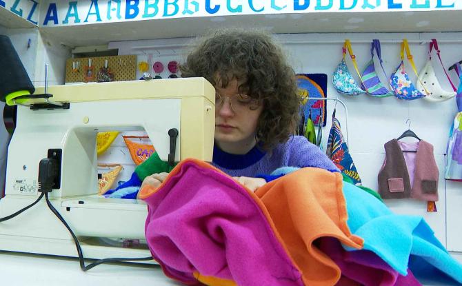 Avec Julia, jeune créatrice liégeoise, la tendance est à l'upcycling