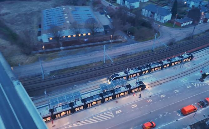 18 rames sur la ligne du tram et la marche à blanc confirmée