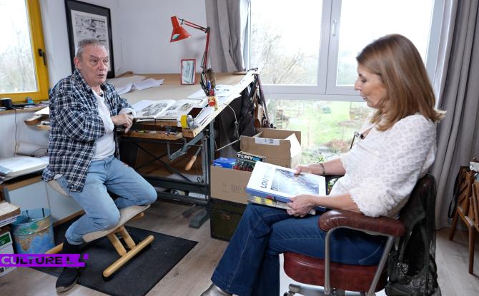 CultureL avec le dessinateur et scénariste BD Georges Van Linthout