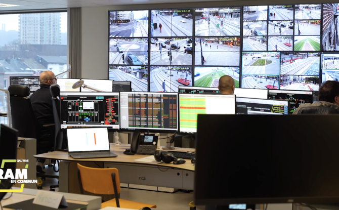 Liège : la police utilisera les caméras de surveillance du tram