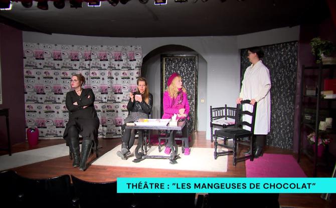 Théâtre du Gai Savoir : "Les mangeuses de chocolat"