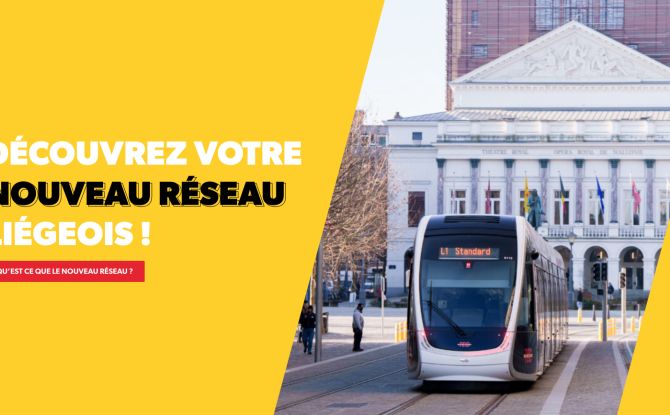 Mobilité : le nouveau site du réseau TEC Liège est en ligne, avec la refonte du réseau