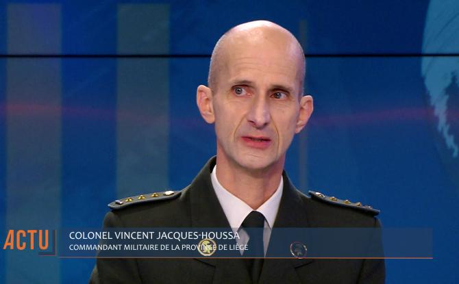Actu L : le Colonel Vincent Jacques-Houssa