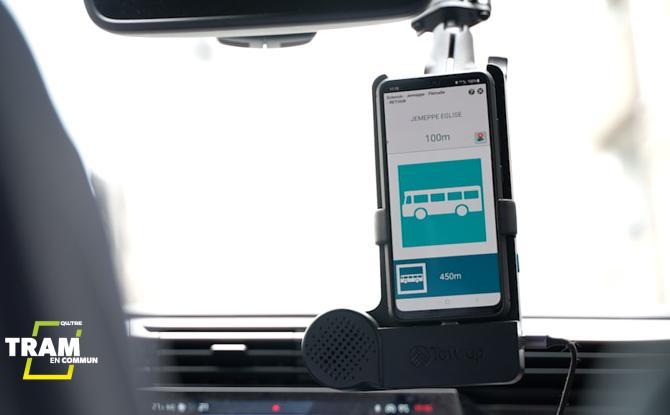 Tram en commun S7#25 : un GPS spécialisé pour former les chauffeurs de bus
