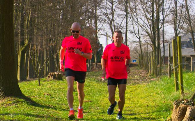 À 50 et 60 ans, Éric et Alain vont courir le marathon de Los Angeles