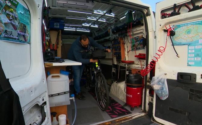 Semaine du vélo : entretiens et réparations à domicile