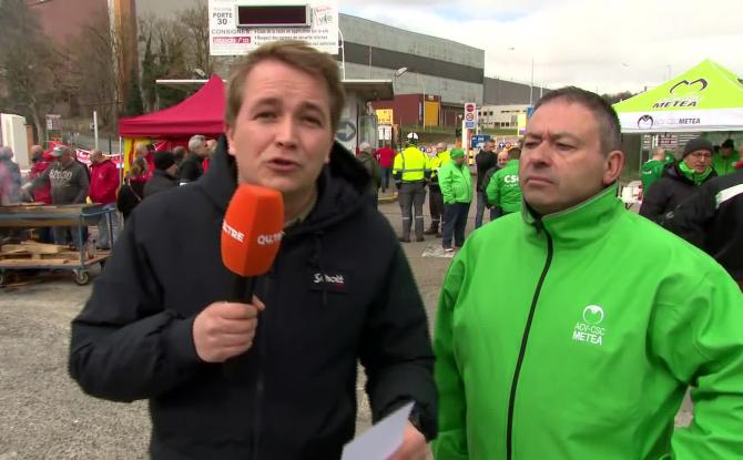 ArcelorMittal, Les Grignoux, deux secteurs différents solidaires dans la lutte sociale