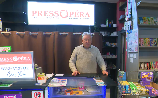 Eric, de la librairie opéra, jette l'éponge: "On ne gagne plus rien"