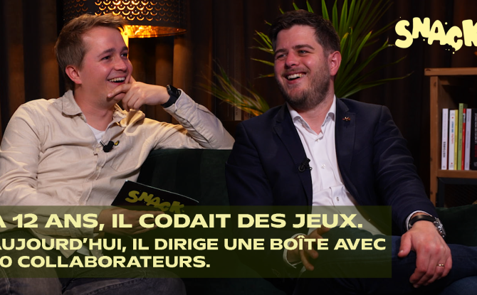 Snack - Deuse : à 12 ans il code des jeux avec son frère, aujourd’hui ils dirigent une startup tech belge
