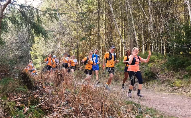 Le WAC, un club waremmien, a couru jusqu'à Botrange pour la bonne cause