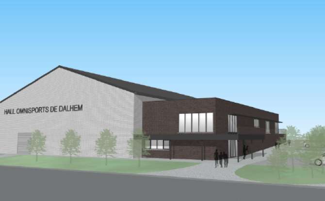 Dalhem : feu vert et subsides pour le hall omnisports de Bombaye