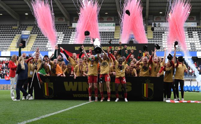 Le Standard décroche sa 10e Coupe en battant Anderlecht en finale