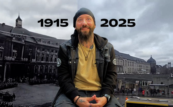 Anthony replonge dans l'histoire de Liège au travers de vidéos