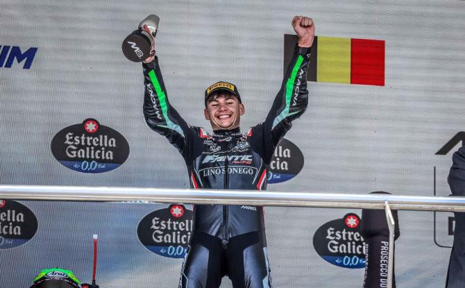 Barry Baltus s'offre son second podium en carrière à Jerez