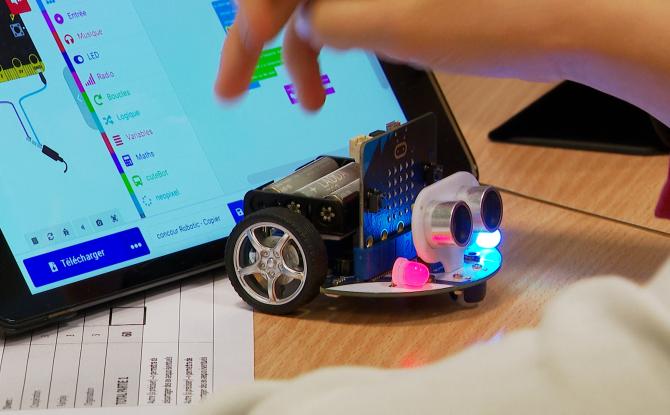 Concours de robotique à Visé