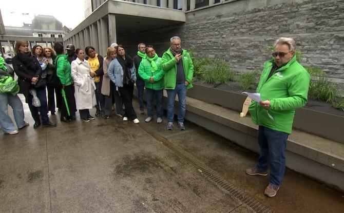 Les CPAS de la province étaient en grève ce jeudi