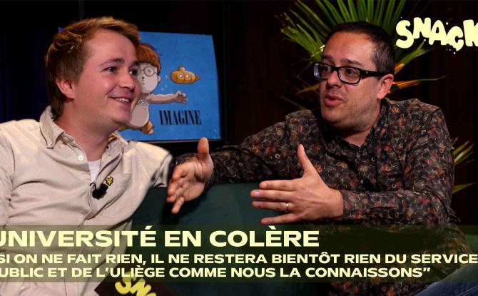 Snack - Un professeur de l'ULiège nous explique pourquoi les universités publiques risquent de baisser en qualité
