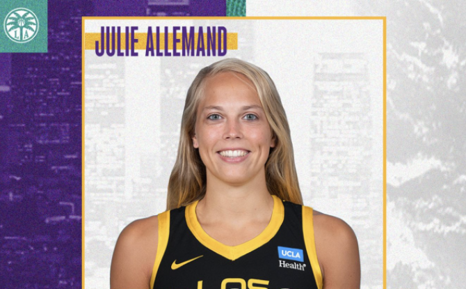 Basket : Julie Allemand pour une troisième saison WNBA