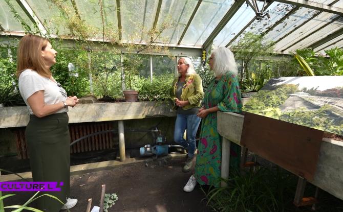CultureL avec Marianne Grooteclaes aux serres du jardin botanique