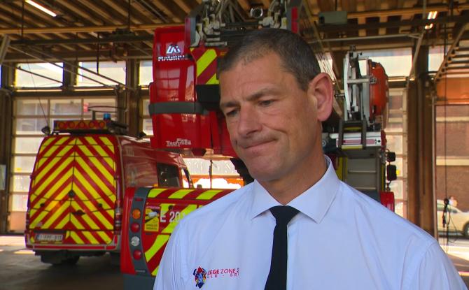 Lantin: les pompiers pris au piège à cause des barreaux de la prison