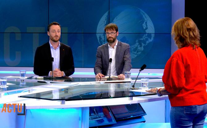 Actu L : Olivier Vandecasteele et Frédéric Bouhon