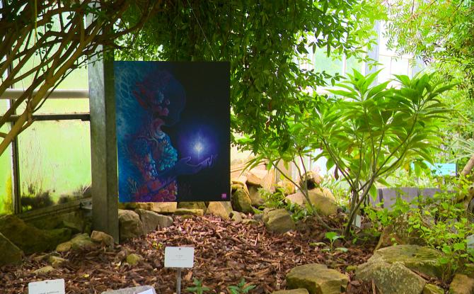 12 artistes exposent à l'Observatoire du Monde des Plantes