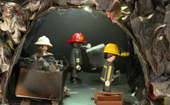 Blégny-Mine à travers les yeux d'élèves de 5è primaire