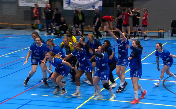 Le Fémina Visé se maintient en D1 !