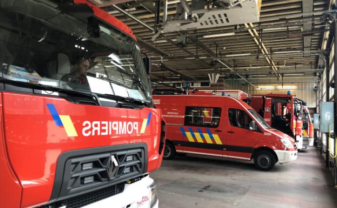 Angleur : incendie sur un site Seveso, le plan rouge activé