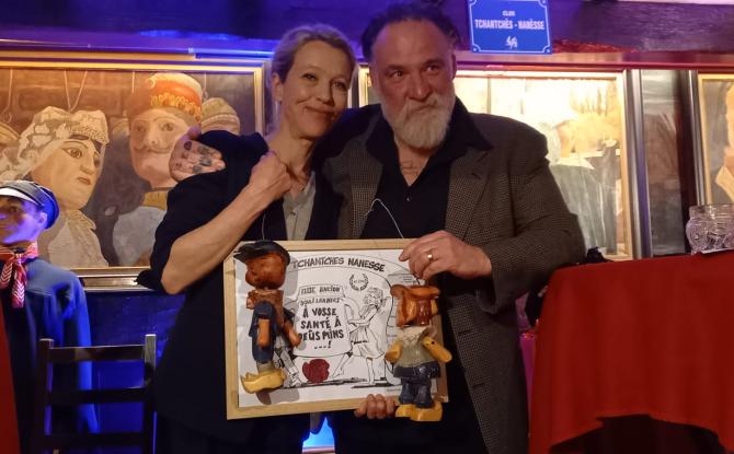 Bouli Lanners et Elise Ancion honorés par le prix Tchantchès et Nanesse