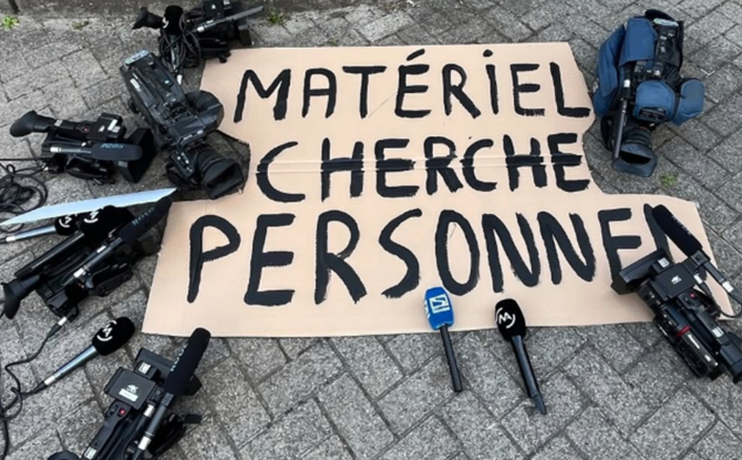 Importante mobilisation des médias de proximité ce mardi à Namur