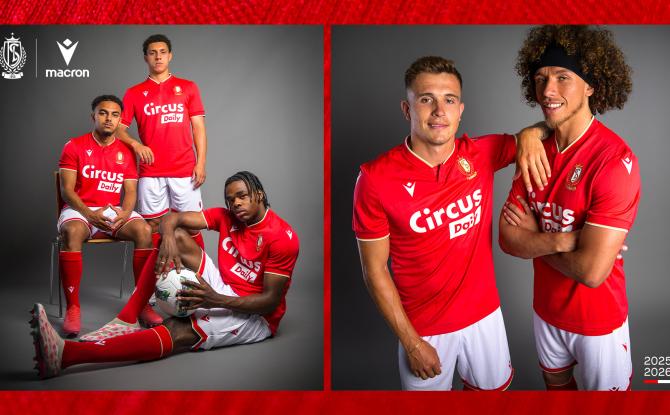 Le Standard de Liège dévoile un maillot domicile alliant tradition et durabilité