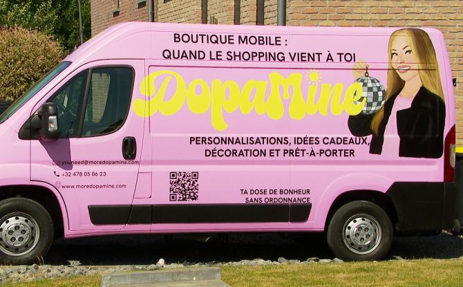 Dopamine: une boutique de mode mobile pleine de peps