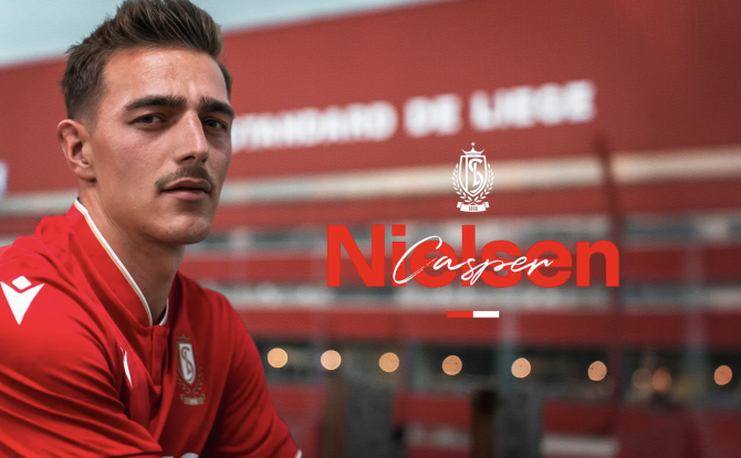 Gros renfort au Standard: Casper Nielsen débarque en bord de Meuse