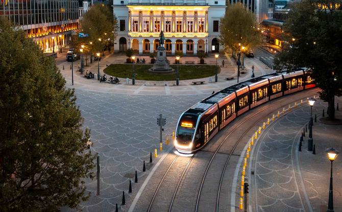 Le tram mis à l'honneur dans des photographies
