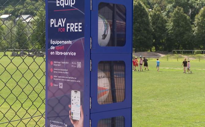 Emprunter un ballon de basket ou de rugby, c'est possible à Aywaille
