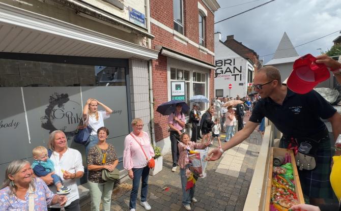 Succès pour le cortège du 21 juillet à Hannut