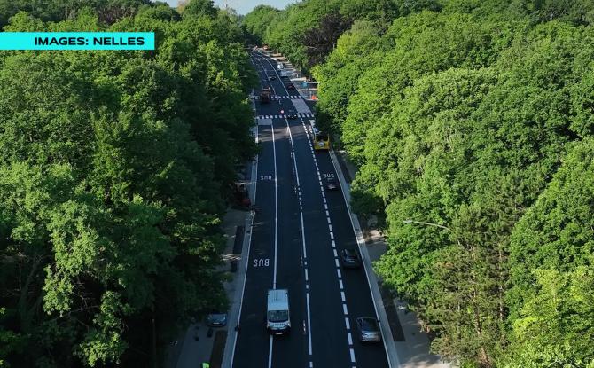 Ligne busway B2 : travaux terminés route du Condroz