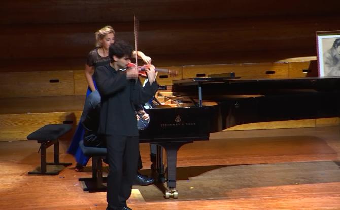 Julian Kainrath remporte le concours Ysaye