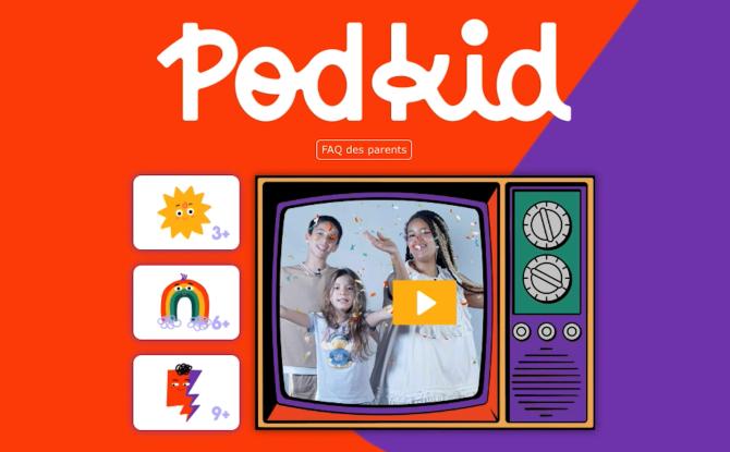 Podkid : une plateforme de podcasts pour enfants sécurisée et gratuite