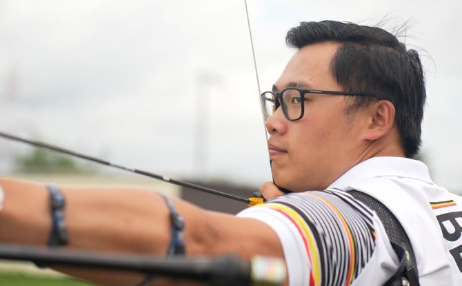 Tir à l'arc: Theo Carbonetti rêve d'aller aux JO