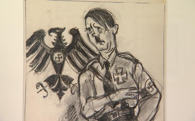 Ochs, une des Figures de Résistance, exposé à la Boverie