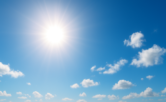 Début de semaine ensoleillé sous des températures encore chaudes