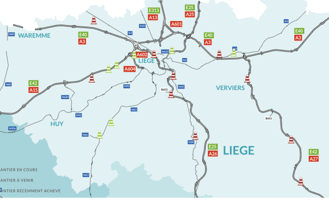 Le point sur les chantiers routiers