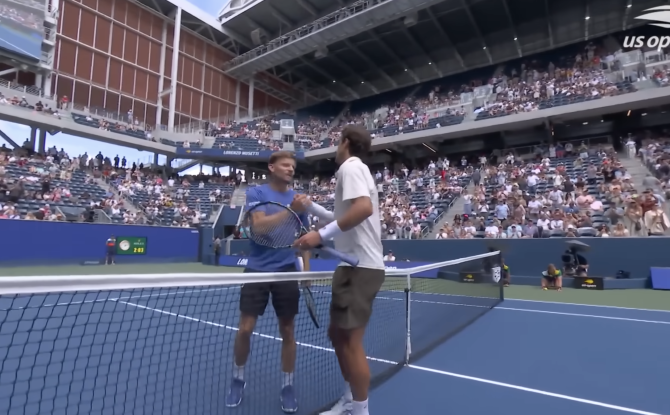 US Open : David Goffin stoppé par Lorenzo Musetti