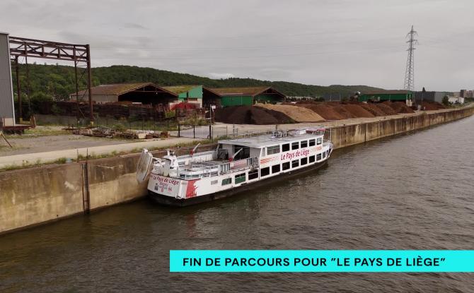 Le bateau "Pays de Liège" : un avenir plus vert ?