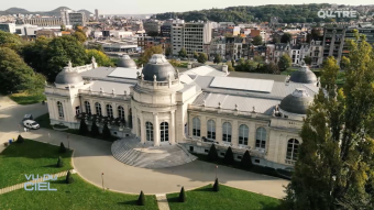 Vu du ciel, quartiers de Liège
